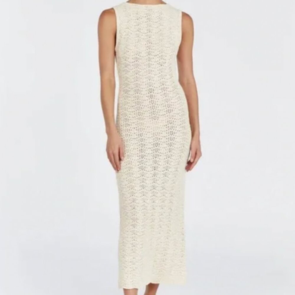 Dissh Buttermilk Crochet Dress Size M